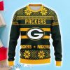 Green Bay Packers Snowflake Christmas Sweater