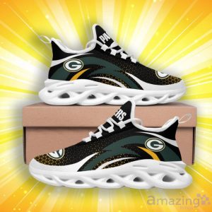 Green Bay Packers Triangle Abstract Pattern Max Soul Shoes Product Photo 2