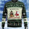 Green Red Rottweiler We Woof You A Merry Ugly Sweater Best Gift For Men Women