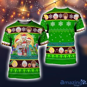 Green The Golden Girl 3D All Over Printed Ugly Christmas Sweater Sweatshirt Hoodie Christmas Gift Product Photo 5