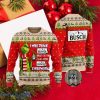 Grinch I Will Drink Here Or There I Will Drink Everywhere Busch Beer Ugly Christmas Sweater Best Gift For Loved Ones
