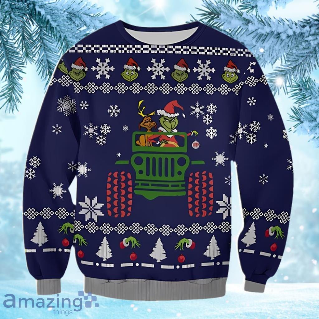 Grinch With Max How The Grinch Stole Christmas Funny Xmas Sweaters Gift For Men And Women image Grinch With Max How The Grinch Stole Christmas Funny Xmas Sweaters Gift For Men And Women Product Photo 1