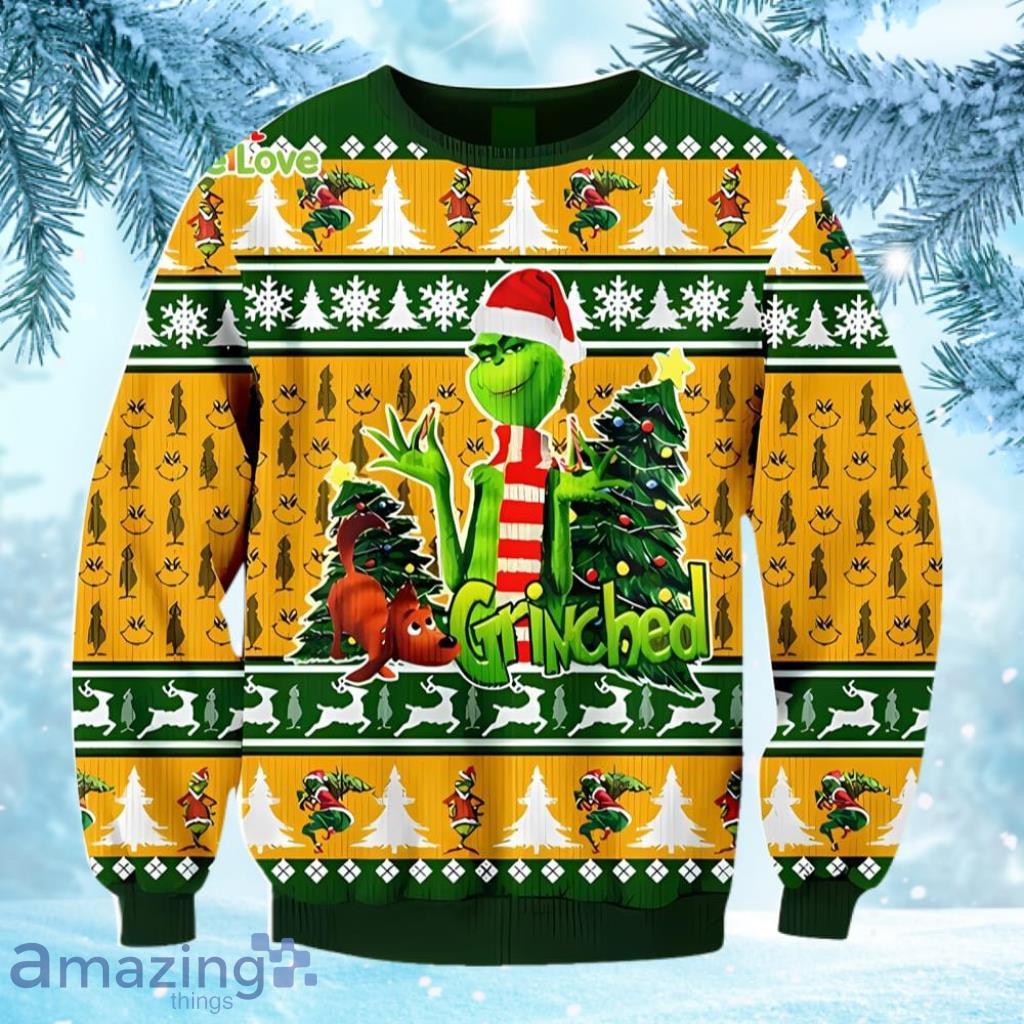 Grinch shop dog sweater