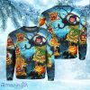 Halloween Dragon Pumpkin Sky Night Christmas Ugly Sweater 3D Gift Halloween