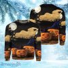Halloween Evil Pumpkin Skeleton Christmas Ugly Sweater 3D Gift Halloween