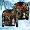 Halloween Is Coming Ghost Pumpkin Skeleton Christmas Ugly Sweater 3D Gift Halloween