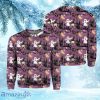 Halloween Is Here Purple Pattern Christmas Ugly Sweater 3D Gift Halloween