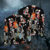 Halloween Skull Crewneck Sweatshirt Christmas Ugly Sweater 3D Gift Halloween