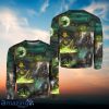 Halloween Witch House Crewneck Sweatshirt Christmas Ugly Sweater 3D Gift Halloween