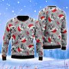 Happy Kitten Cat Merry Xmas Pattern Christmas Unisex Ugly Sweater