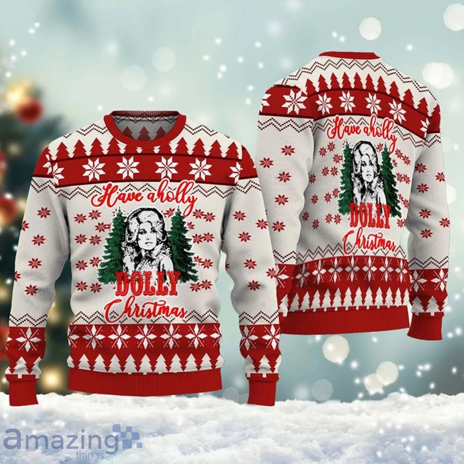 Dolly parton christmas top sweater