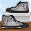 Her Tramp His Lady Sneakers Couple High Top Shoes Gift
