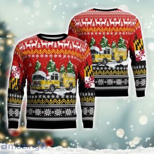 Hereford Volunteer Fire Company Christmas AOP Ugly Sweater Christmas Holiday Gift Product Photo 1