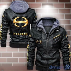 Hino Leather Jacket Best Gift For Men Father's Day Gift Product Photo 1