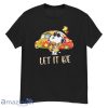 Hippie Car Snoopy and Woodstock Let it be 2021 T-Shirt