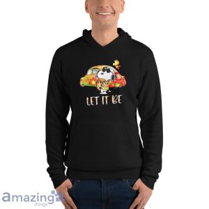 Hippie Car Snoopy and Woodstock Let it be 2021 T-Shirt Product Photo 9