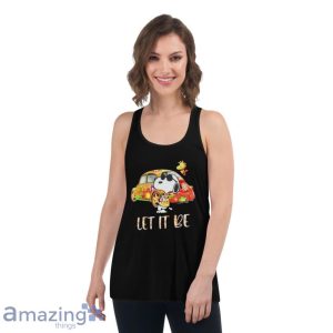 Hippie Car Snoopy and Woodstock Let it be 2021 T-Shirt Product Photo 10