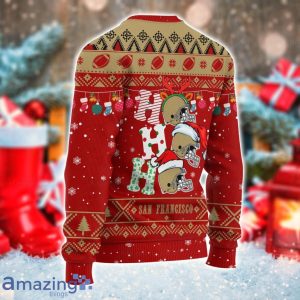 Ho Ho Ho Custom Name San Francisco Christmas 3D Sweater Product Photo 2