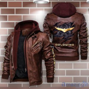 Honda Gold Wing Leather Jacket Best Gift For Men Father's Day Gift image Honda Gold Wing Leather Jacket Best Gift For Men Father's Day Gift Product Photo 2