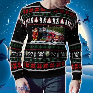 Houston Fire Department Christmas AOP Ugly Sweater Christmas Gift Ideas Product Photo 2