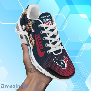 Houston Texans Air Cushion Sport Shoes With Custom Name Product Photo 2