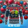 Houston Texans Baby Groot And Grinch Best Friends 3D Ugly Christmas Sweater Unisex Christmas Gift