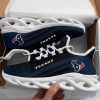 Houston Texans Christmas Pattern Max Soul Shoes