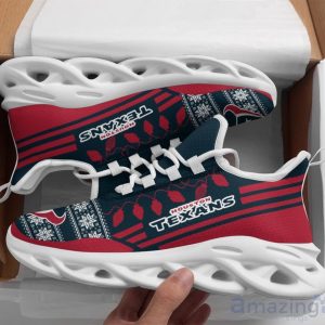 Houston Texans Christmas Santa Claus Special Style Max Soul Shoes Product Photo 1