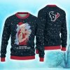 Houston Texans Christmas Santa Claus Tattoo Limited Edition Ugly Sweater