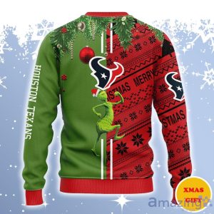 Houston Texans Grinch & Scooby-Doo Ugly Sweater Gift For Christmas Product Photo 2