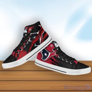 Houston Texans High Top Shoes Style Sneakers For Fans Product Photo 4