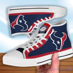 Houston Texans High Top Shoes Style Sneakers For Real Fans image Houston Texans High Top Shoes Style Sneakers For Real Fans Product Photo 2