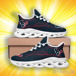 Houston Texans Lightning Pattern Max Soul Shoes Product Photo 2