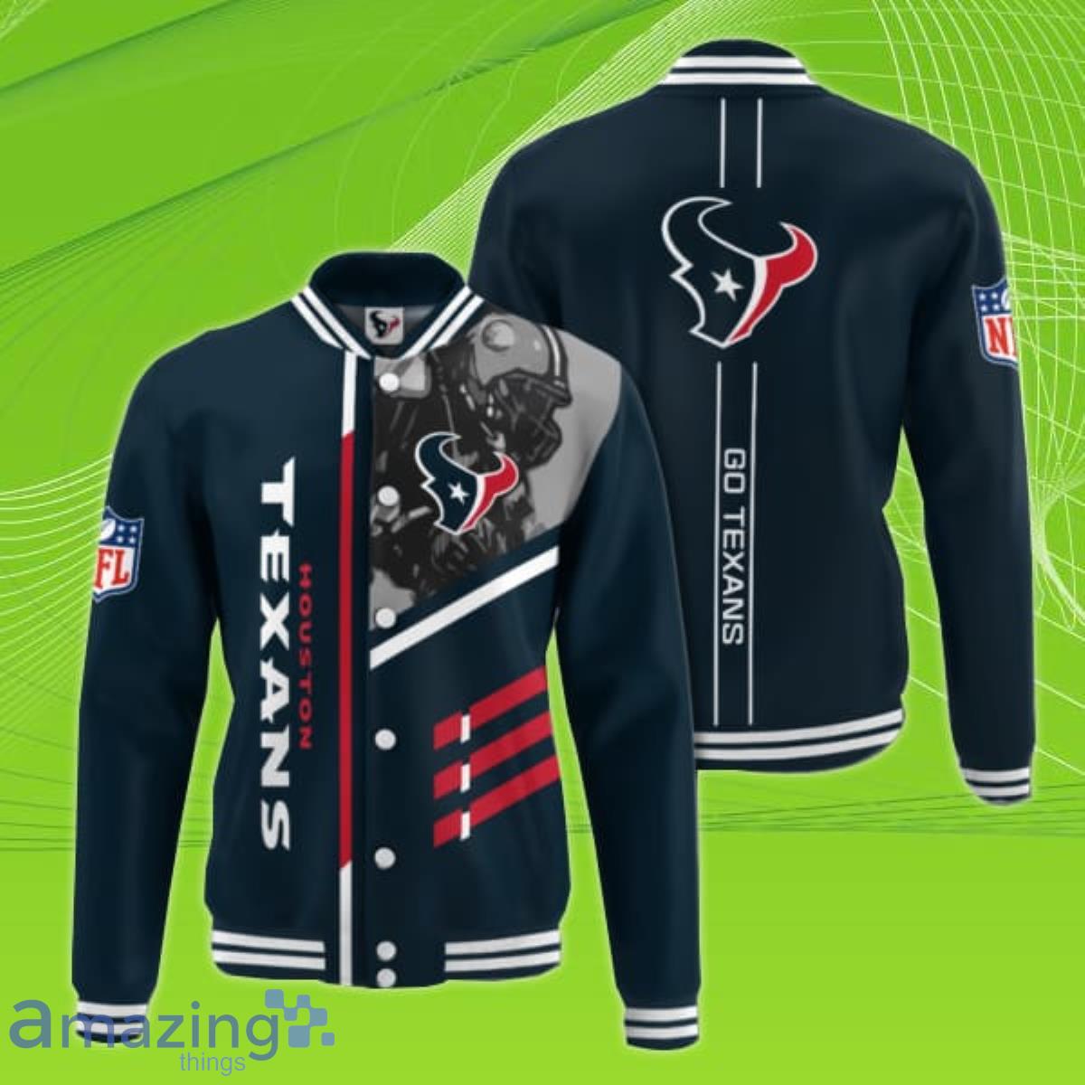 Houston Texans NFL Bomber Jacket Style Gift For Fans