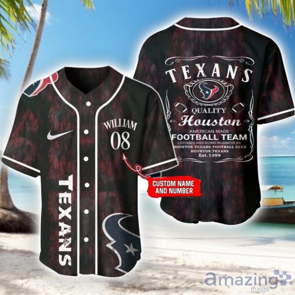 Houston Texans Baseball Jersey