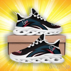 Houston Texans Triangle Abstract Pattern Max Soul Shoes Product Photo 2