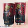 Houston Texans Tumbler Custom Groot NFL Custom Name Best Gift