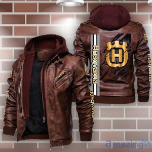 Husqvarna Leather Jacket Best Gift For Men Father's Day Gift Product Photo 2