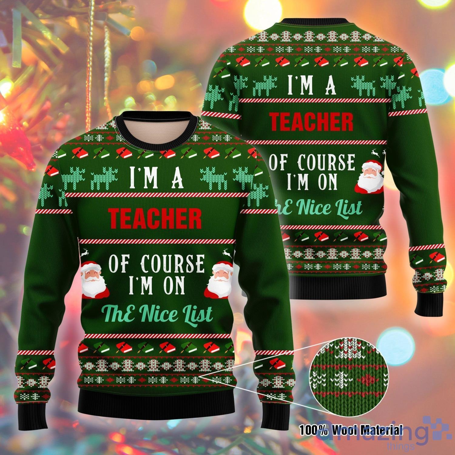 Christmas 2024 sweater teacher