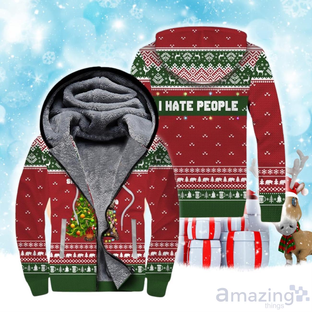 Santa Bear Hoodie