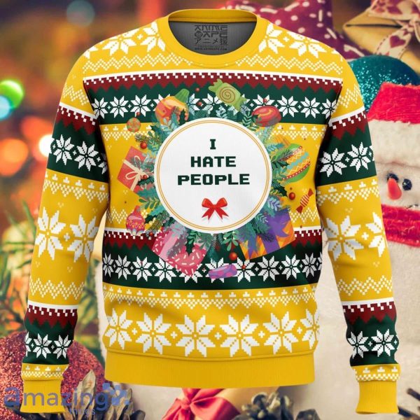 Stoner ugly shop christmas sweater