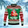I Have A Big Package For You Ugly Christmas Sweater Gift Knitting Sweater V2