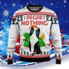 I Regret Nothing Cat Christmas Ugly Christmas Sweater Style Gift For Men And Women