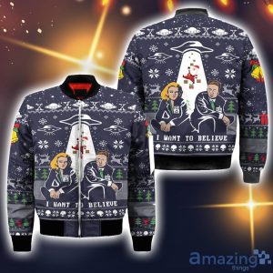 I Want To Believe 3D All Over Printed Ugly Christmas Sweater Sweatshirt Hoodie Christmas Gift Product Photo 2