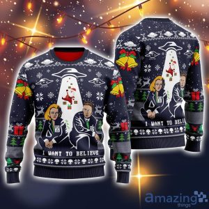 I Want To Believe 3D All Over Printed Ugly Christmas Sweater Sweatshirt Hoodie Christmas Gift Product Photo 4