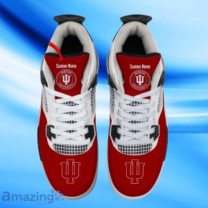 Indiana Hoosiers Custom Name Air Jordan 4 Shoes Impressive Gift For Men Women Product Photo 2