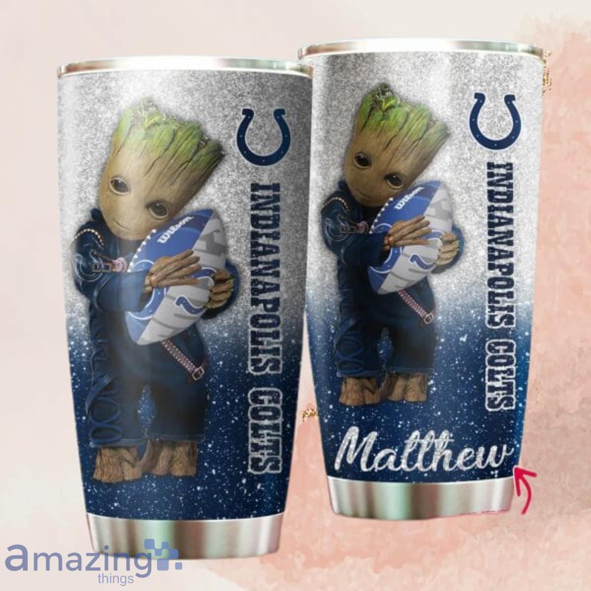 Baby Yoda And Groot Stainless Steel Tumbler