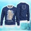 Indianapolis Colts Christmas Santa Claus Tattoo Limited Edition Ugly Sweater