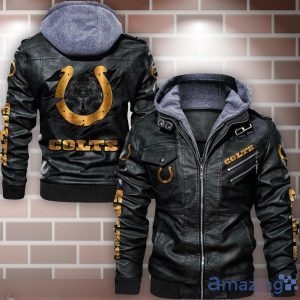 Indianapolis Colts Leather Jacket For Fans Product Photo 1