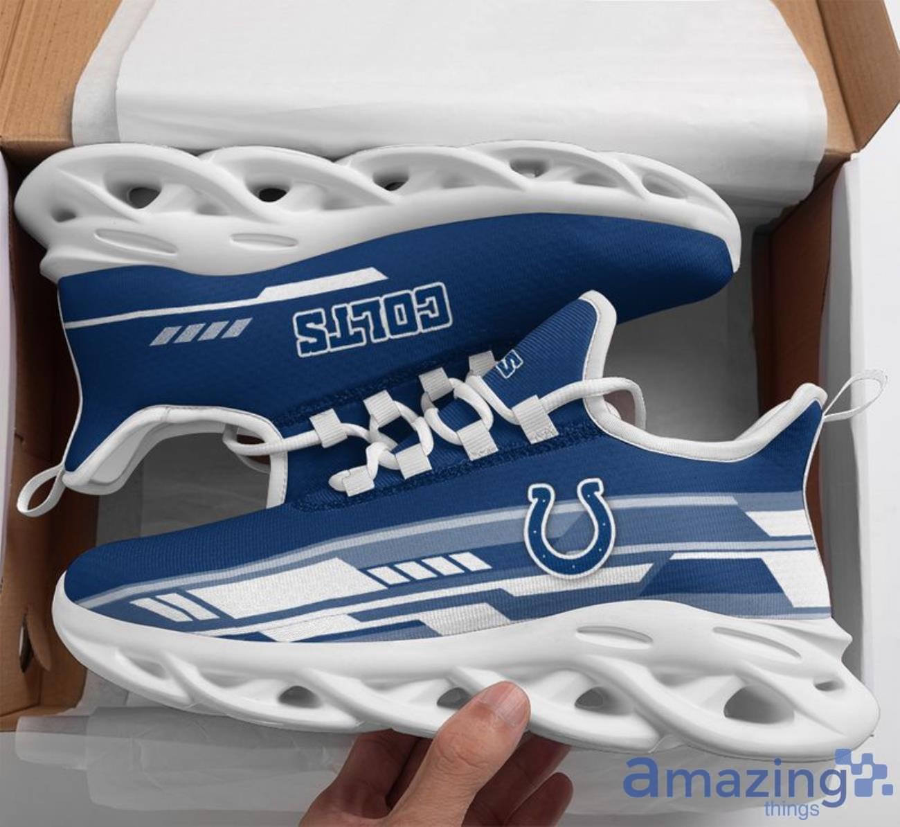 Indianapolis Colts Line Partern Max Soul Shoes image Indianapolis Colts Line Partern Max Soul Shoes Product Photo 1